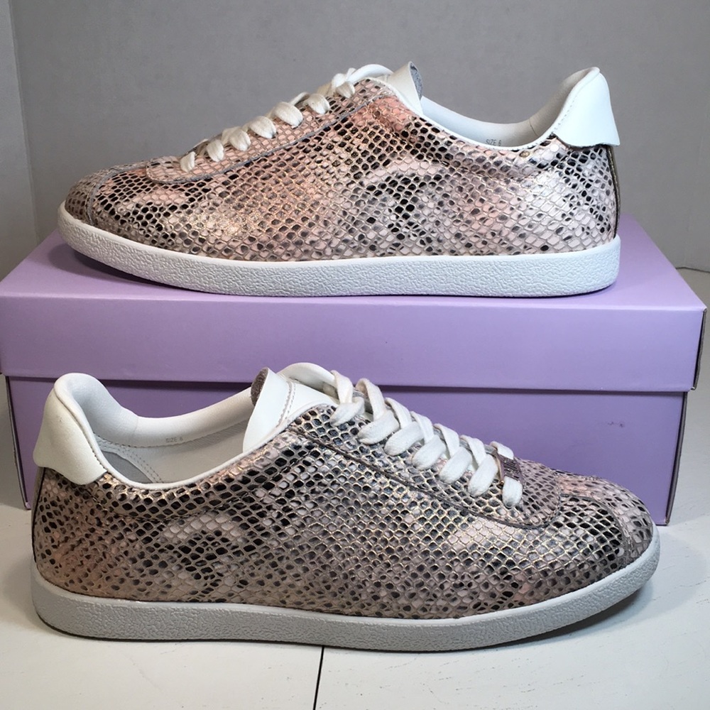 Paige Amy Lace Up Leather Sneakers Women’s 6